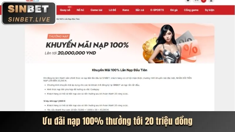 Thưởng Nạp Lại Open88